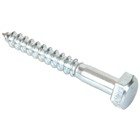 Hex Head Coach Screws - BZP - M10