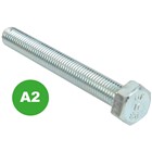 Hex Set Screws - A2 St. Steel - M6